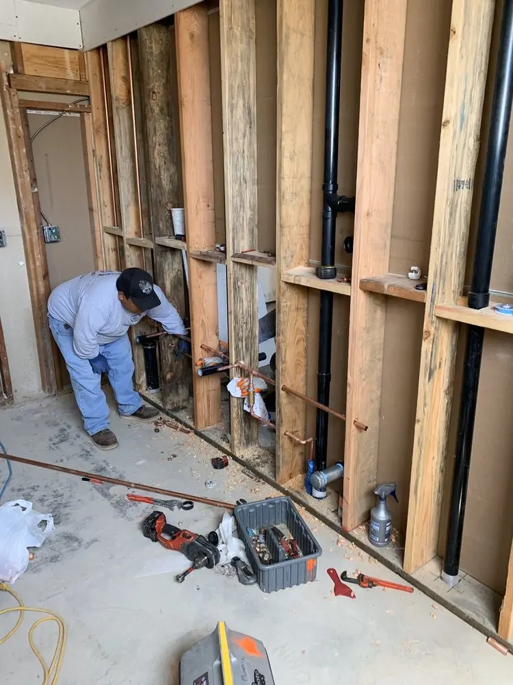 Commercial rough-in plumbing for Water Heater Replacement in Panthersville